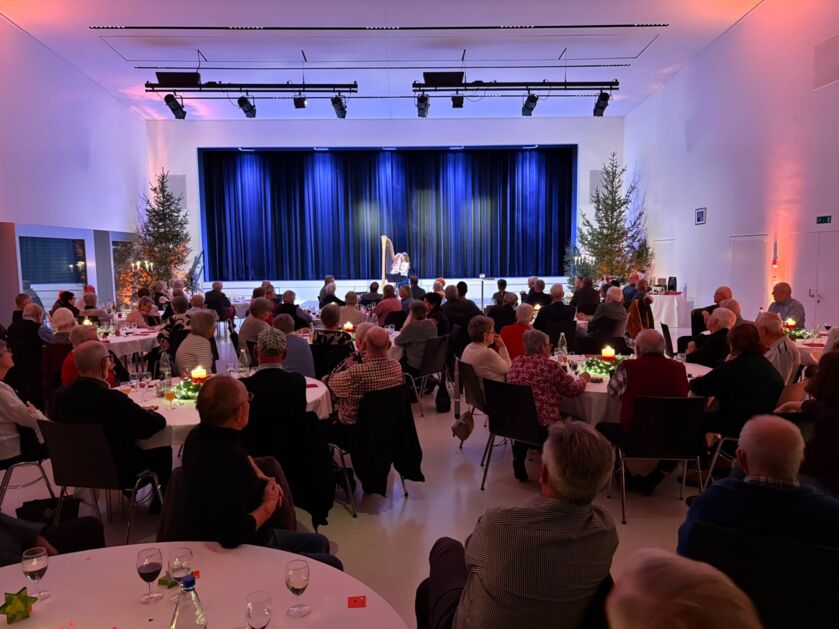 Weihnachtsfeier Ehre dem Alter