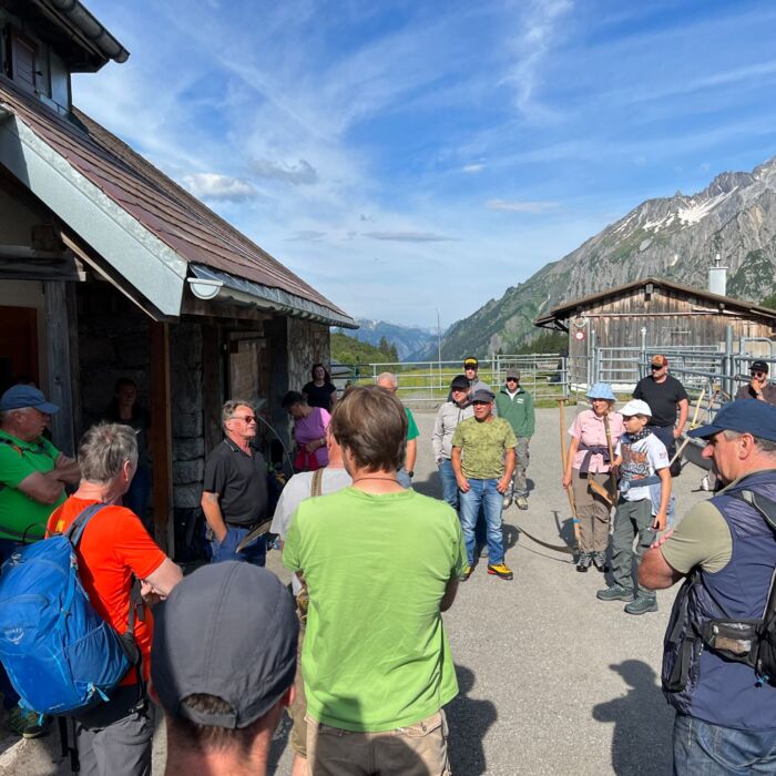 Alpräumtag Alpe Rauz
