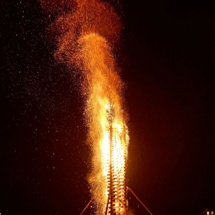 Funkenabbrennen Gamprin