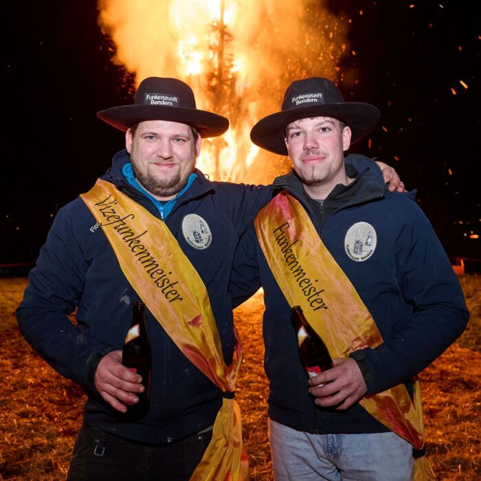 Funkenabbrennen Bendern